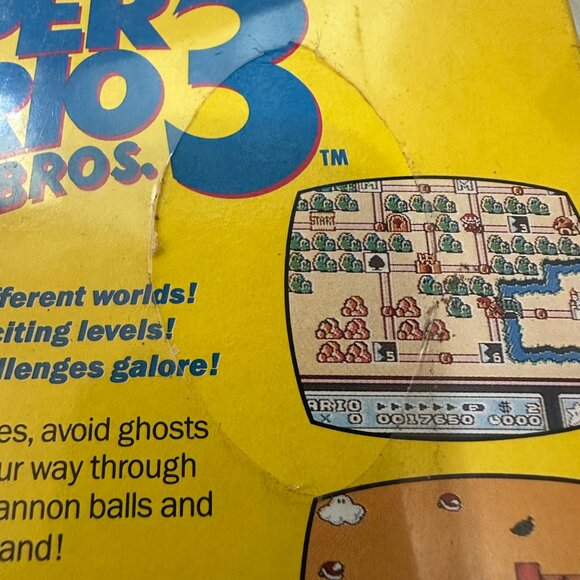 Super Mario Bros 3 NES Nintendo New 1990 Factory Sealed - Picture 12 of 12